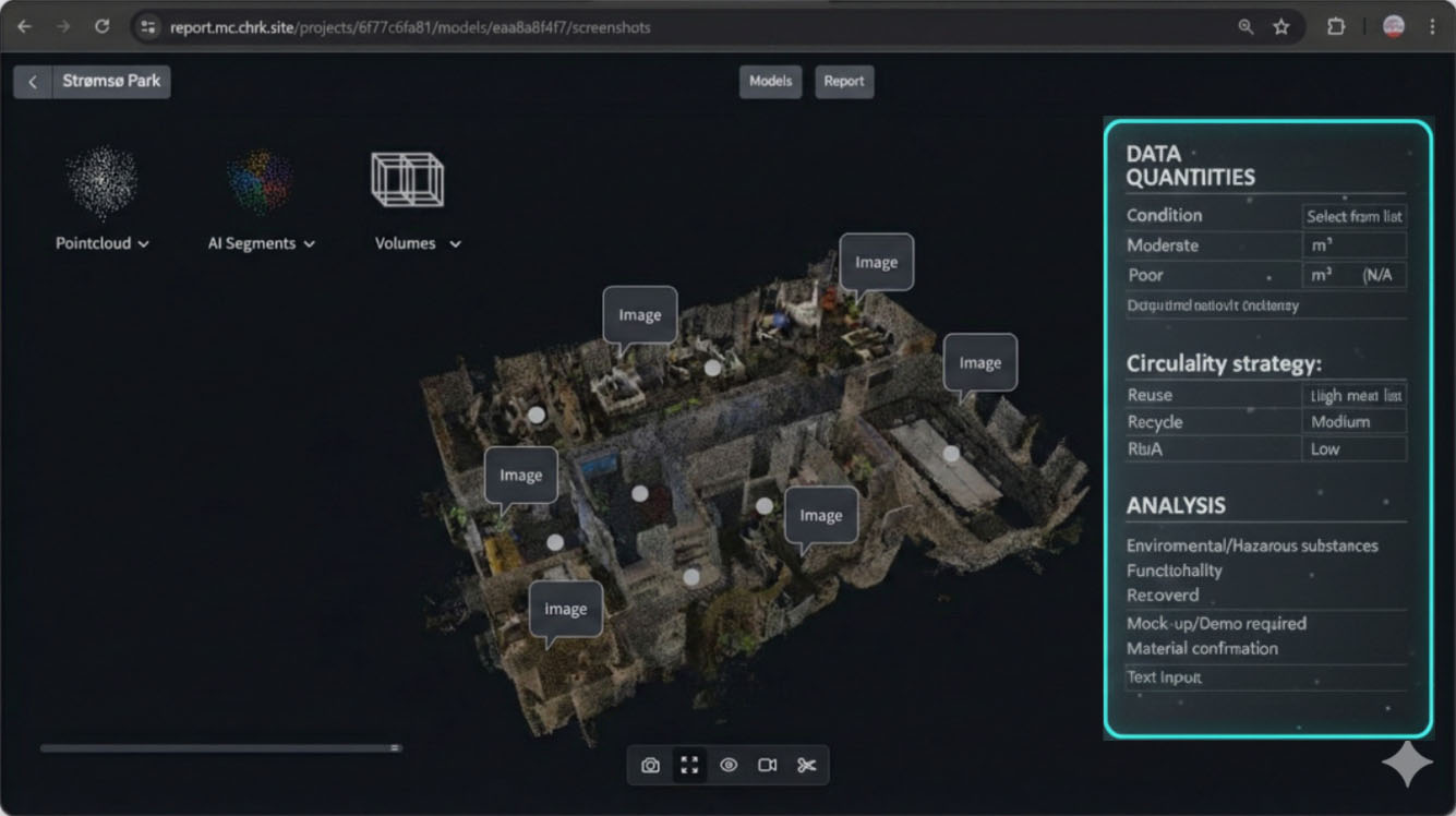 ReUseX Platform Dashboard