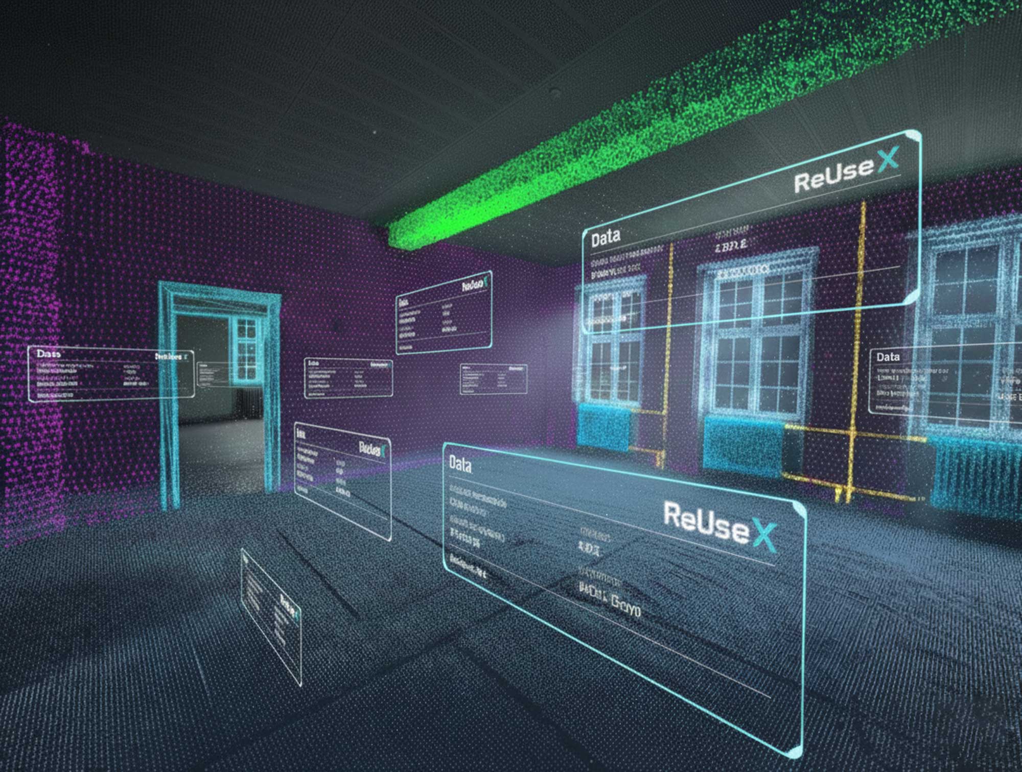 After: Building with reused materials